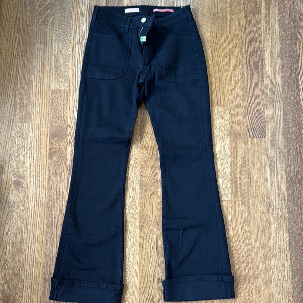 Pilcro “The Icon” Black Flare Jeans